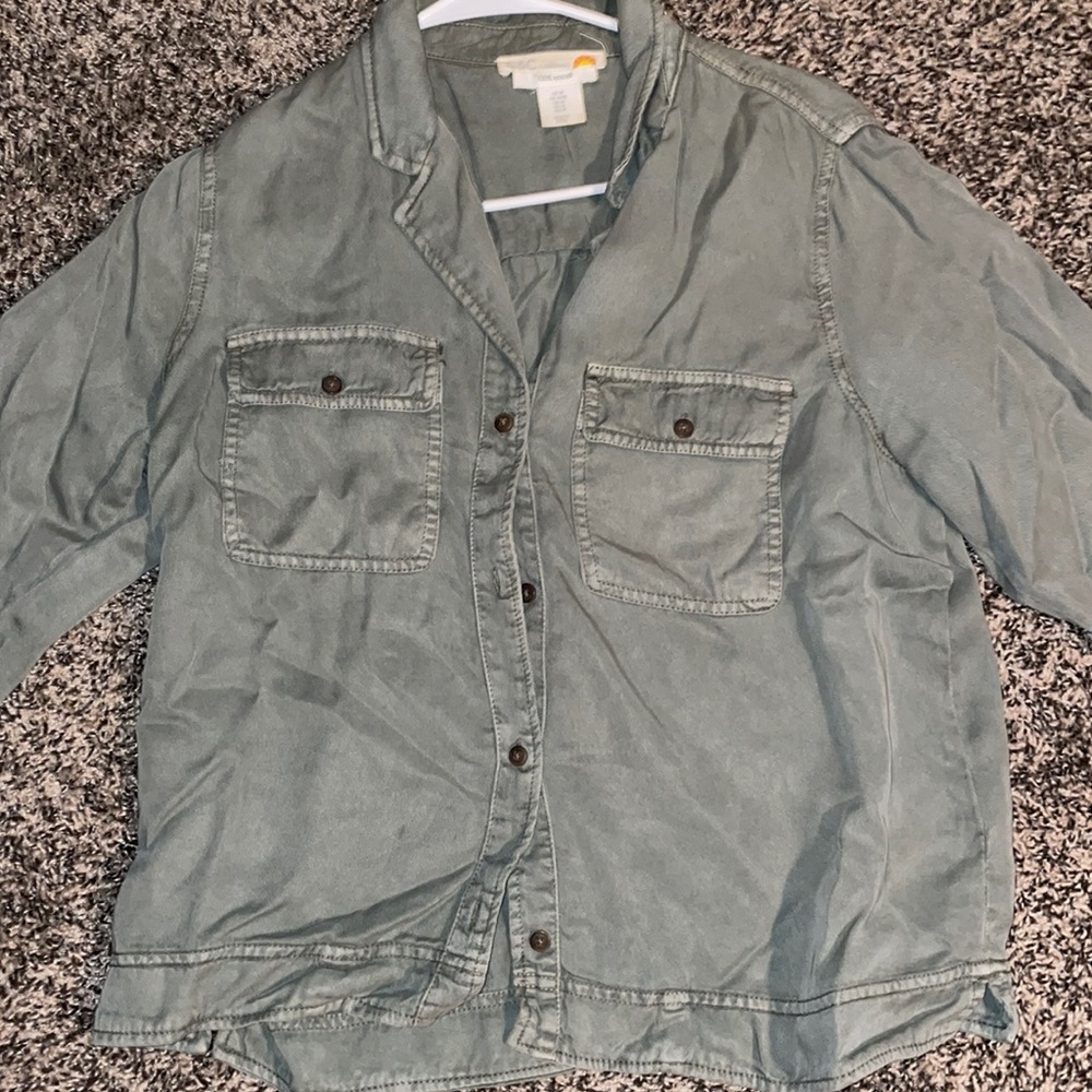 Medium, green, C&C California jacket